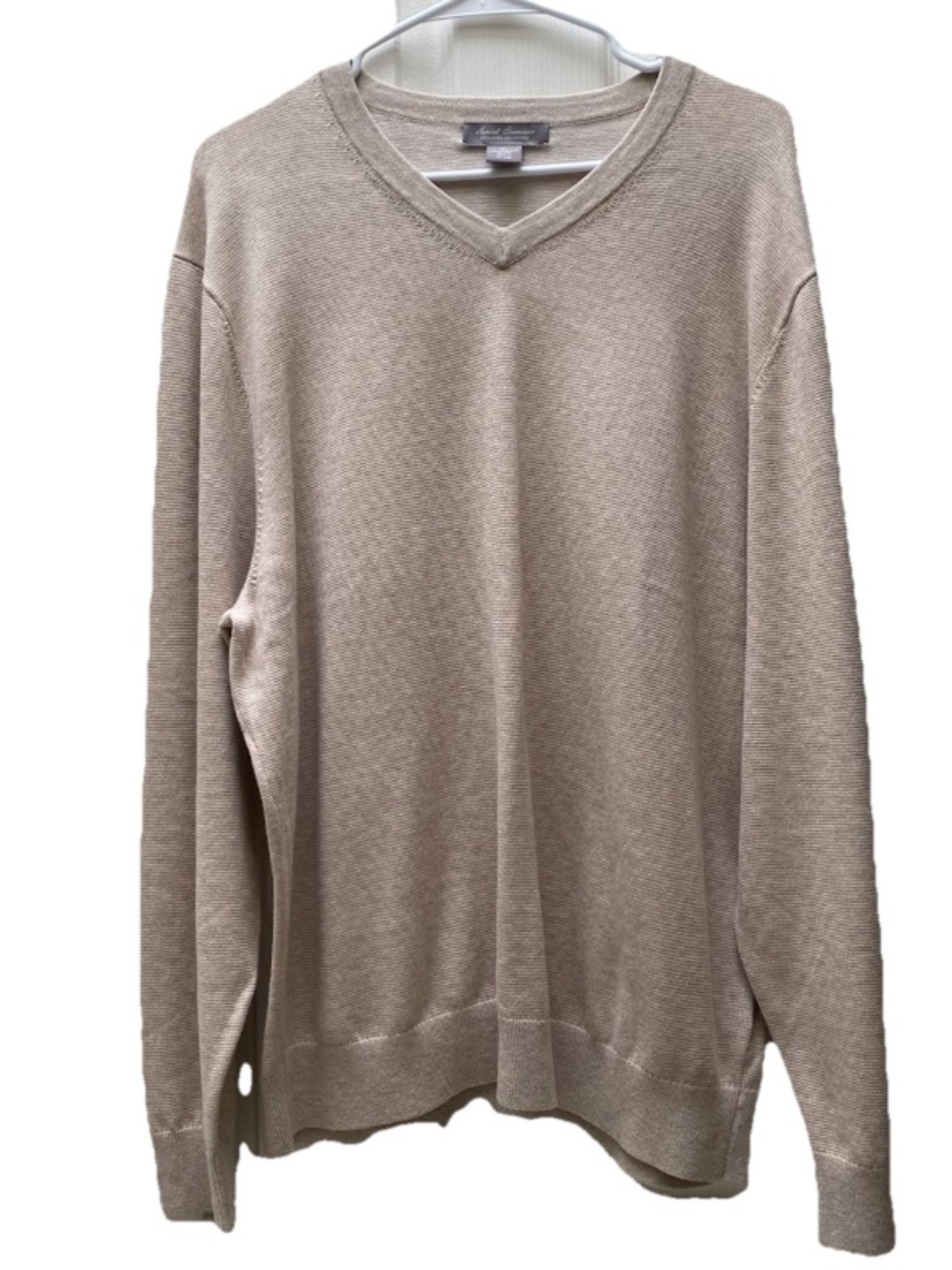 DANIEL CREMIEUX | 100% Supima Cotton Pullover V Neck Sweater Size XL - Picture 4 of 13